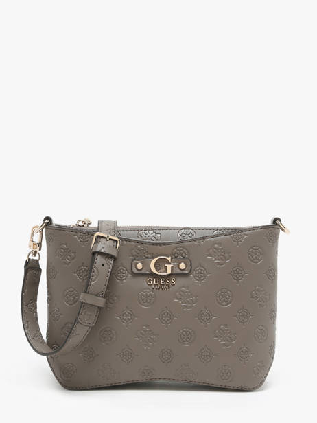 Cross Body Tas Gerty Polyurethaan Guess Bruin gerty PD952912